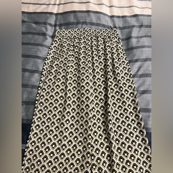 Wide Leg Summer Printed Pants - Size Small - Picture 2 of 4